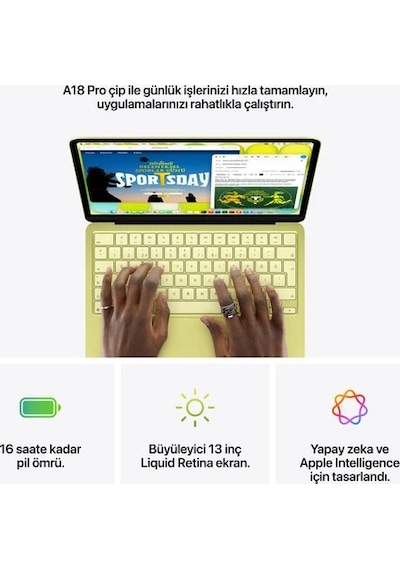 Apple MacBook Neo MHFG4TU/A A18 Pro 8 GB 512 GB SSD 13" macOS Dizüstü Bilgisayar