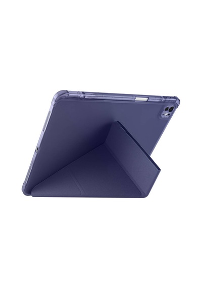 İpad Air 13 2024 Kılıf Kalemlikli Mars Tablet Kılıfı - Siyah Diğer