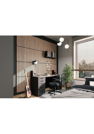 Winflex Mini Eko Akustik Ahşap Panel Savana Meşe - 60x60cm