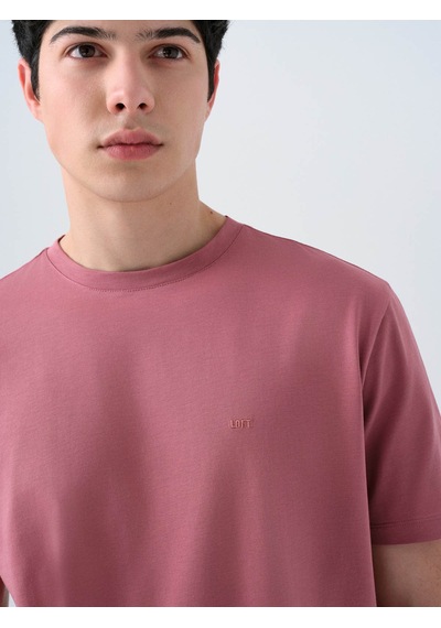 Loft Regular Fit Pembe Erkek T-shirt Lf2034994 Pembe
