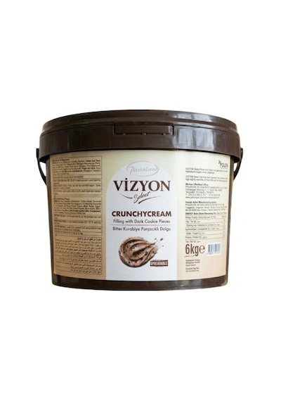 Vizyon Select Crunchy Cream Bitter Kurabiye Parçacıklı Dolgu