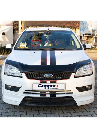 Cappafe Ford Focus Ön Kaput Koruyucu Rüzgarlık 4Mm Abs 2005-08