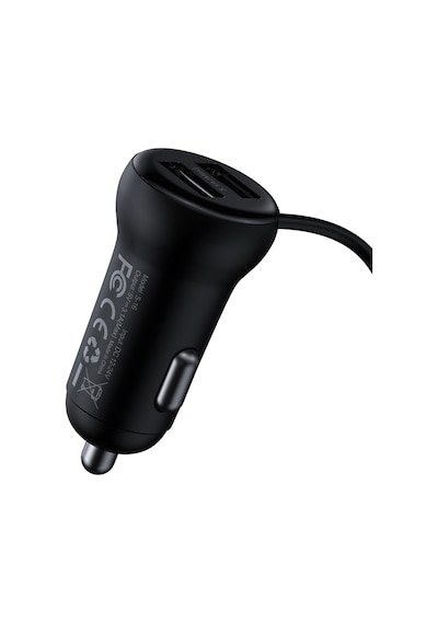 Baseus T-Typed S-16 Fm Transmitter & Araç Şarjı