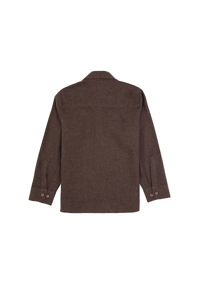 U.s. Polo Assn. Erkek Çocuk Kahverengi Gömlek Basic 50316769-vr029 Kahverengi
