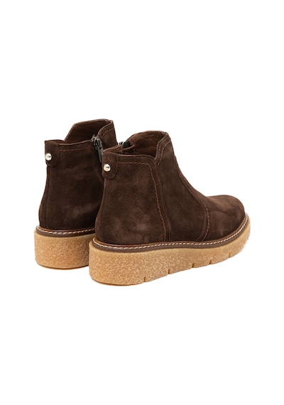 Marrone Çizme Kadın 25k12027xs Vergelio Suede Marrone