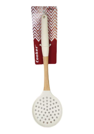 Cooker Lüx Silikon Kevgir 33cm Beyaz Ckr2319