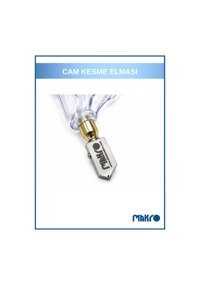 Avuç İçi Cam Kesme Elması Vitray Cam Şekilli Cam Kesme