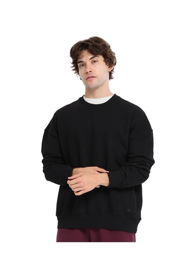 Sportive Ault Oversize Erkek Siyah Günlük Stil Sweatshirt 25ke1009-syh 1776145 SiYAH