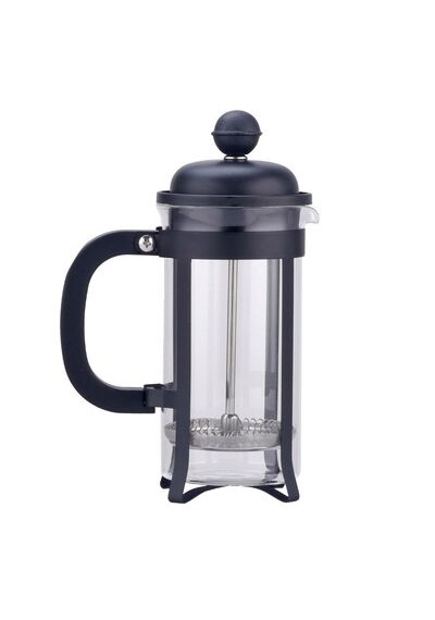 Epinox Kaliteli Paslanmaz French Press 350 Ml Düz-350e Siyah