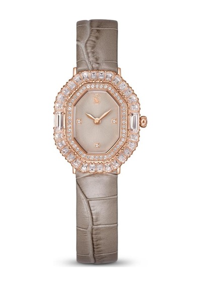 5755686 Swarovski Saat Matrıx:ls Taupe/taupe/pro Metalik
