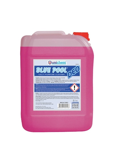 Blue Pool Deo Yüzey Temizleme Maddesi 5 L 8'li Paket 8'li Set