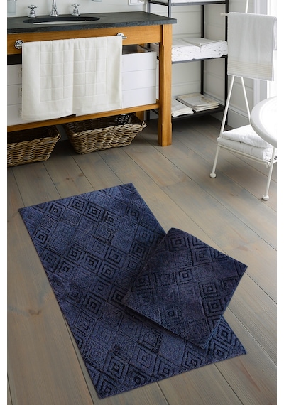 Welsoft Vintage Bambo Klozet Takimi 2 Pcs Antrasit