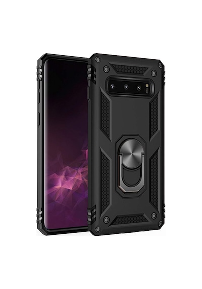 Samsung Galaxy Uyumlu S10 Plus Kilif Zirhli Standli Miknatis Tank Kapak 392976608