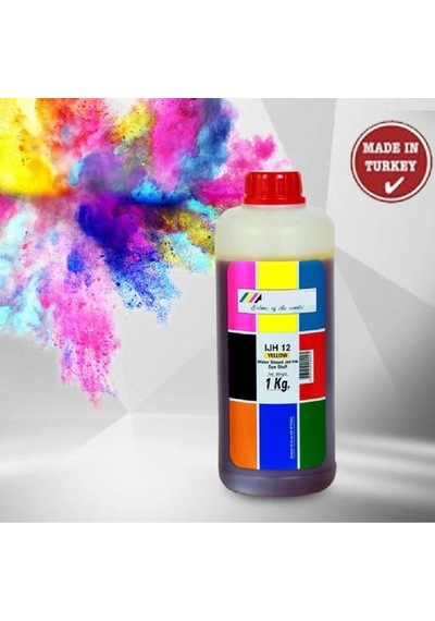 Üniversal Sarı Uyumlu, Mürekkep 1 Litre