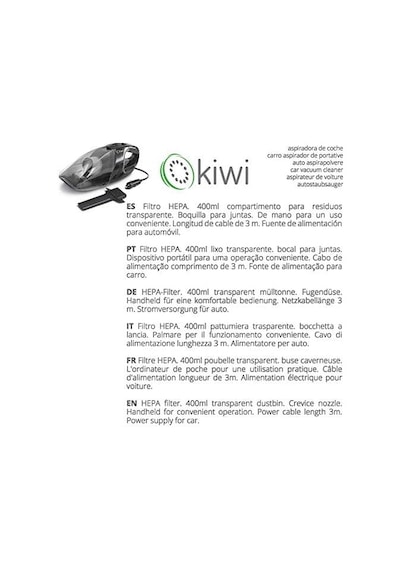 Kvc-4005 Oto Süpürgesi, Beyaz
