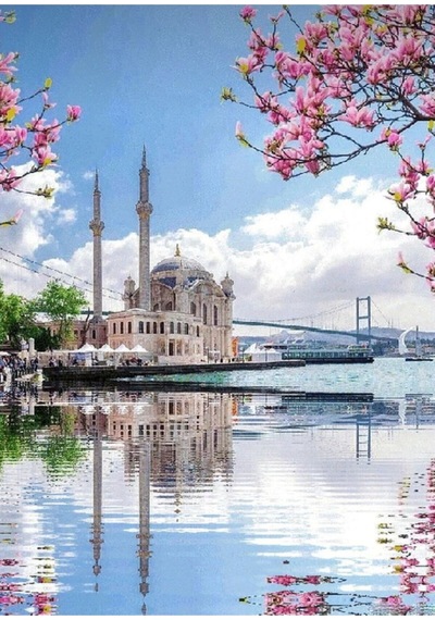 5d Elmas Boncuk Taş Işleme Mozaik Goblen Kit 50x40cm Gc89234 Diamond Painting