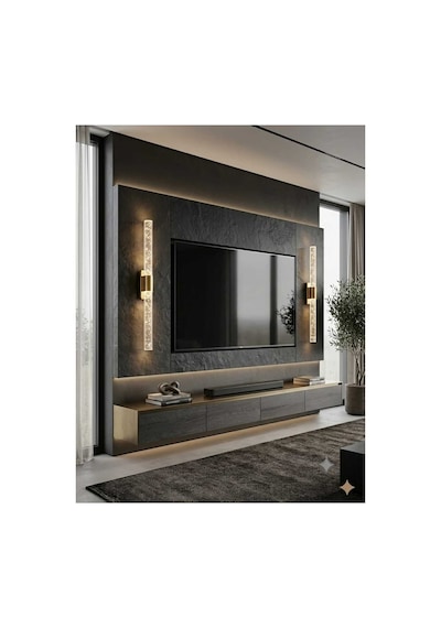 Bubblelight Large 51 Cm Modern Tasarım Led Aplik - Duvar Lambası - Gold - Elektrikli - Günışığı Gold Large Elektrikli