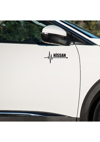 Nissan Primastar Sticker Sol Sağ Yan Ayna Altı Araç Markalı St