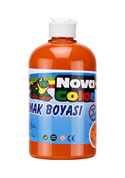 Nova Color Parmak Boyası Turuncu 500 Gr Nc-377 Çok Renkli