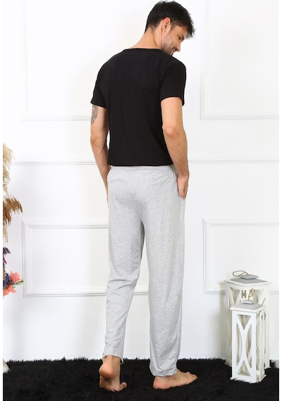 Akbeniz Erkek Pamuk Gri Tek Alt Pijama 27495 Gri