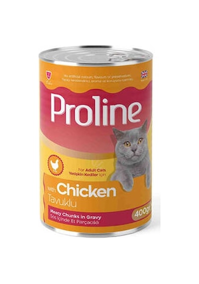 Tavuklu Sos İçinde Gravy Yetişkin Kedi Konservesi 400 Gr