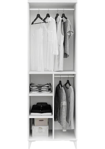 Guneystore Oslo 2 Kapaklı Komple Mdf Gardırop
