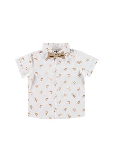 Civil Baby Papyonlu Askılı 6-18 Ay Takım - Kahverengi Camel