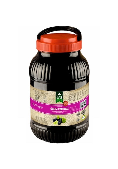 Saygın Doğal Üzüm Pekmezi Bidon 6500 G