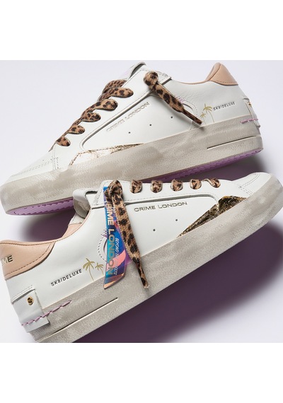 Sneaker Kadın 29101pp8.10 Crime London Sk8 Deluxe 10/c08l White Beyaz