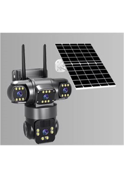 Okam O-kam 6060 4g 6mp Dual Lens - Solar Panel - Sim Kart Destekli - Ptz Kamera