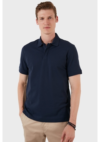 Exxe Erkek Polo Ex601-İndigo