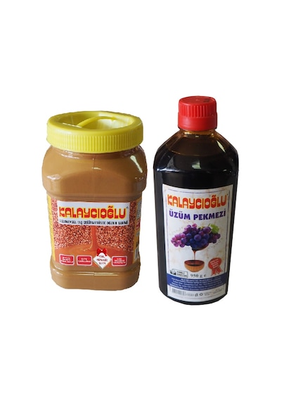 Kalaycıoğlu Çifte Kavrulmuş Tahin 935 G + Kalaycıoğlu Üzüm Pekmezi 950 G