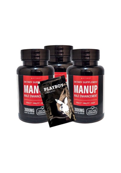 Garsani Man Up Soft Gel Formunda 30lu X 3 Adet + Jel
