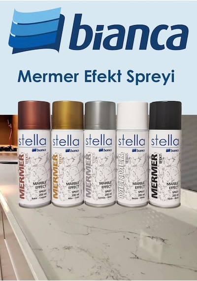 Stella Mermer Efekt Spreyi Siyah Diğer