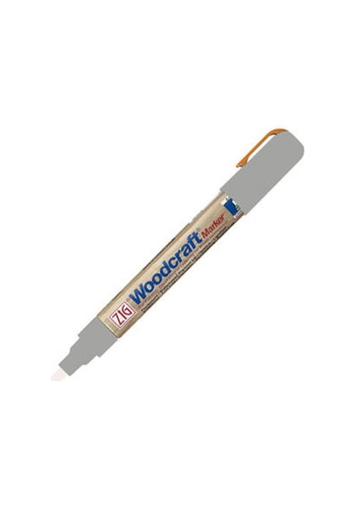 Zig Woodcraft Marker Ahşap Boyama Kalemi Metallic Silver