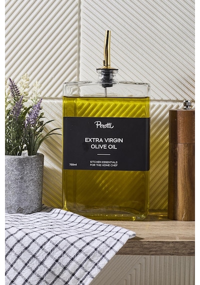 Molivet Gold Kapak 750ml Cam Yağdanlık-sosluk-sirkelik