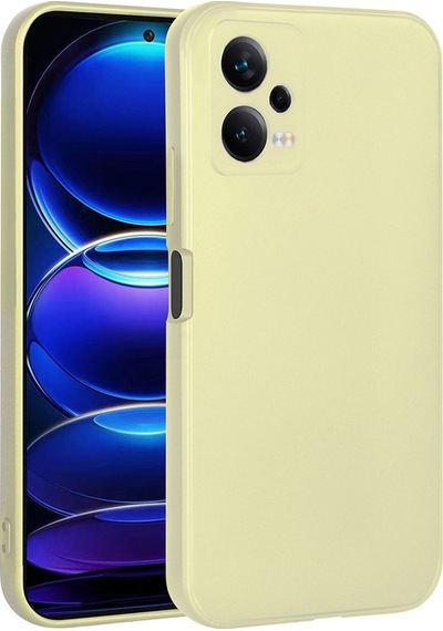 Xiaomi Redmi Note 12 5g Kılıf Zore Premier Silikon Kapak Gold