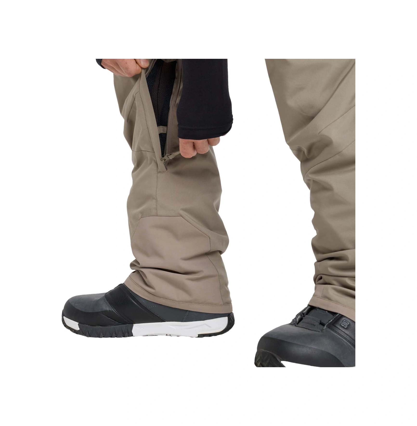 Quıksılver Quiksilver Boundry Pt Erkek Bej Snowboard Pantolonu Tzc0 Taş
