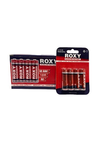 Roxy Alkalin AA Kalem 48'li Pil