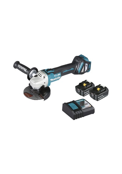 Makita DGA513RTJ 125 MM 18 V 5Ah Akülü Avuç Taşlama Makinesi