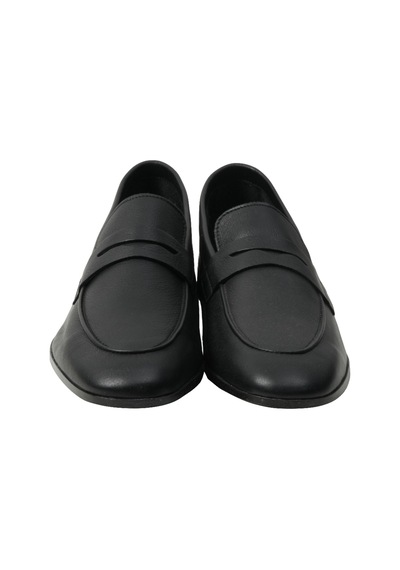 Oxford Klasik Erkek 34p5 Frau Mousse Leather Nero Null Siyah