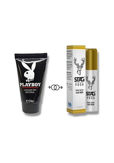 Kayganlaştırıcı Lube Jel 50 Ml + Stag Gecìktìrìcì Sprey
