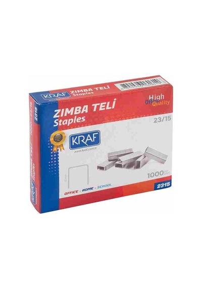 Kraf Zımba Teli No 23/15 1000'li Paket