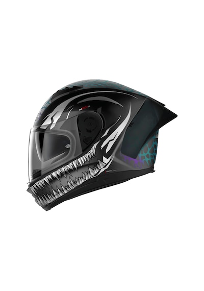Nolan N60-6 Sport Ravenous 28 Kapalı Motosiklet Kaskı Siyah