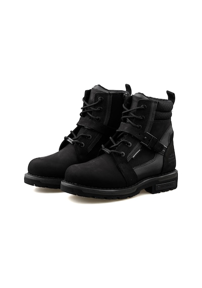 Harley Davidson Franco Wp Black Nubuk Erkek Günlük Bot 025M100697
