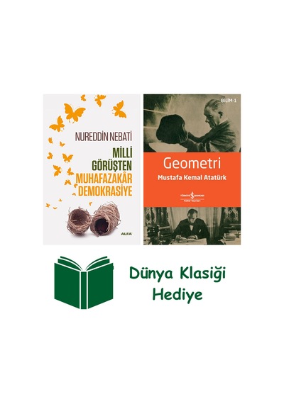 Milli Görüşten Muhafazakar Demokrasiye + Geometri + Dünya Klasiği Hediye