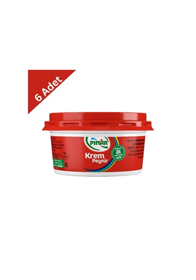 Pınar Krem Peynir 100 G X 6 Adet - Pratik Porsiyonlarda Krem Peynir Keyfi
