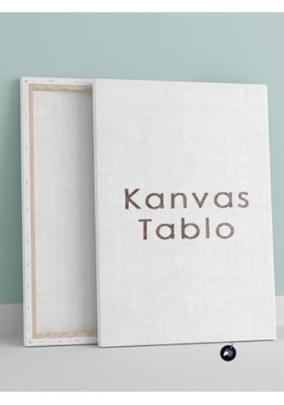 Pster149 Yaz Güneşinde Saksı Üçlü Kanvas Tablo Seti, Premium 3'lü Canvas, 3 Parçalı Duvar Tablosu 50 X 70