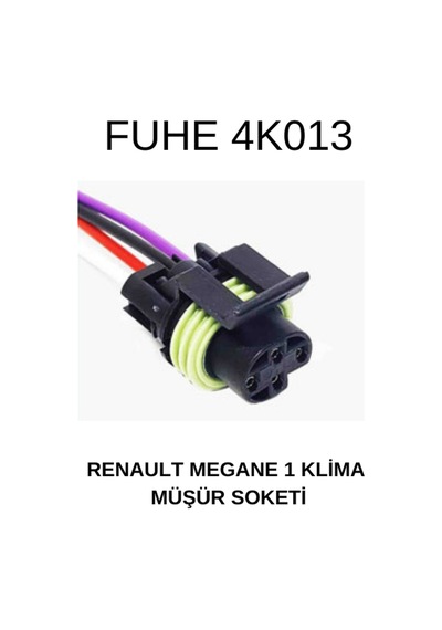 Renault Megane 1 Klima Müşür Soketi