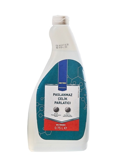 Metro Professıonal K301 Paslanmaz Çelik Parlatıcı 620 G Koruyucu Tabaka 3'li Ekonomik Paket - 3 Tarı